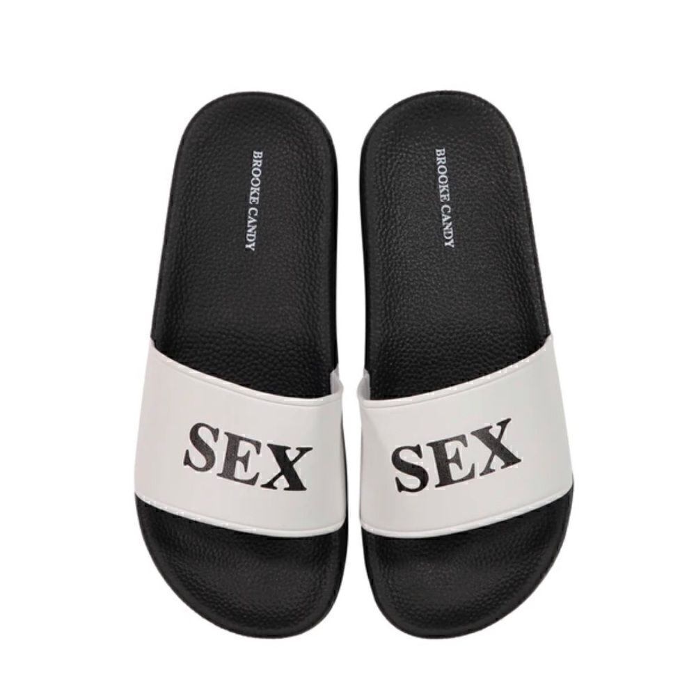 Brooke Candy SEX Slides Size: 8